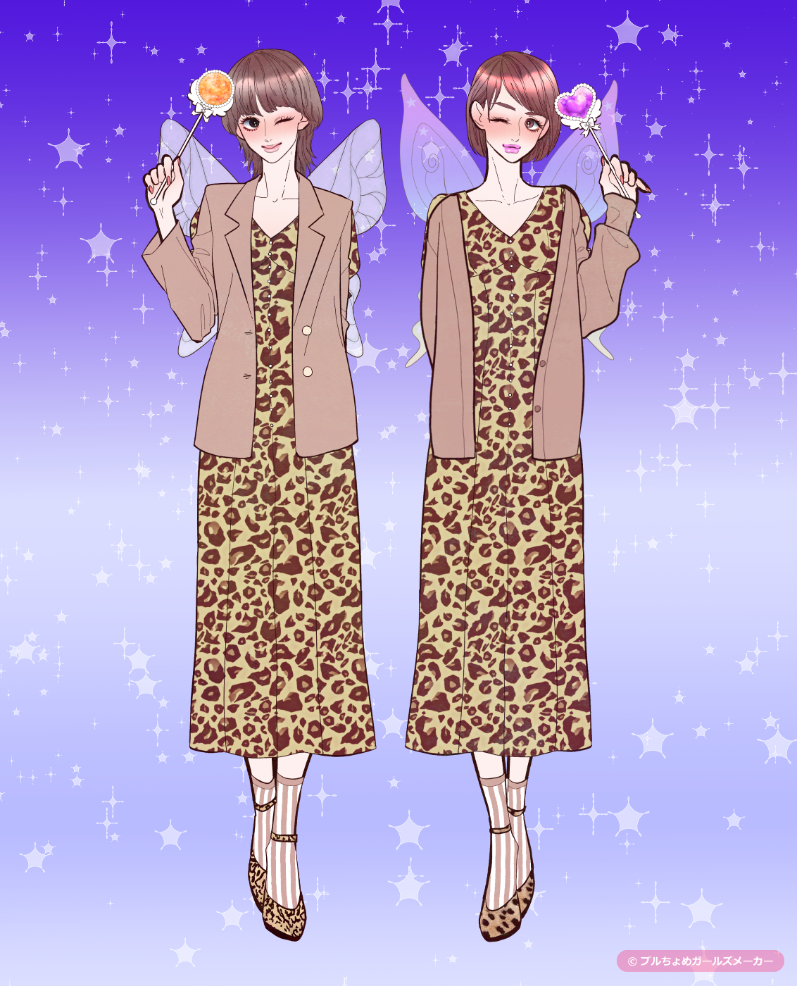 ガールズメーカーで作られた女の子1