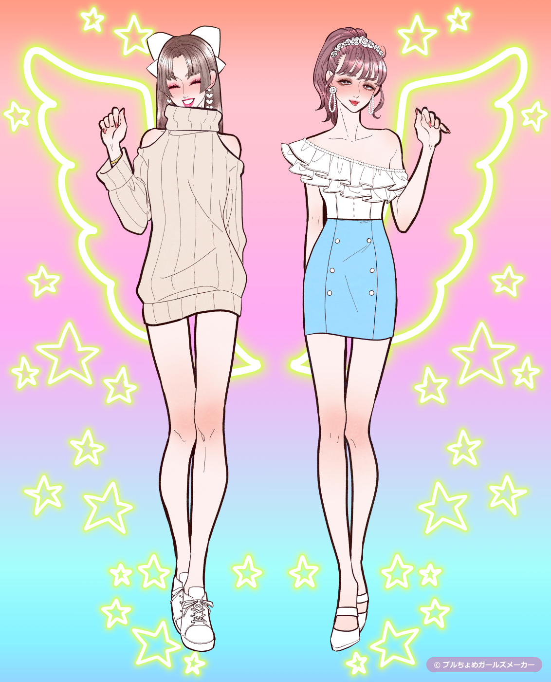 ガールズメーカーで作られた女の子5