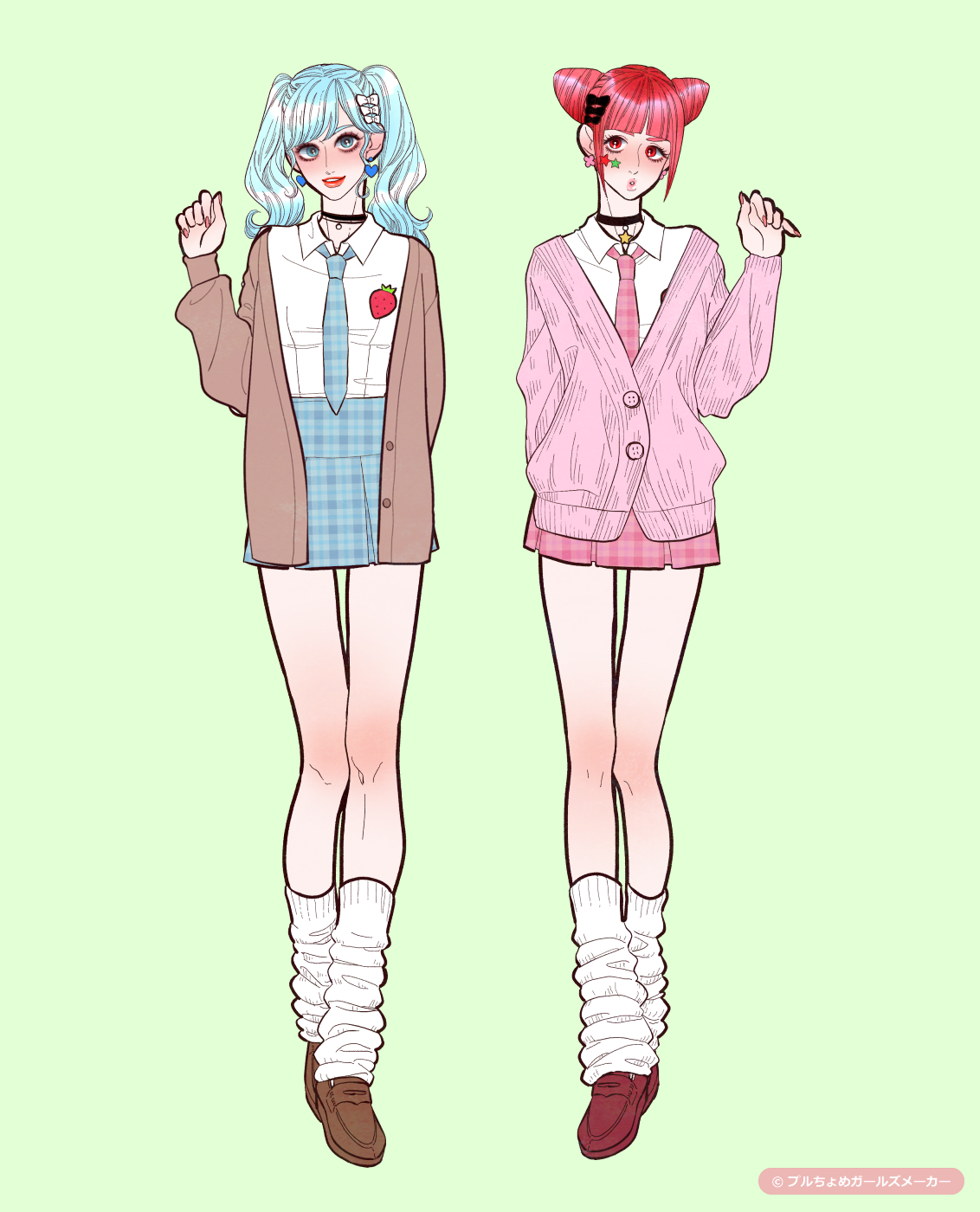 ガールズメーカーで作られた女の子5