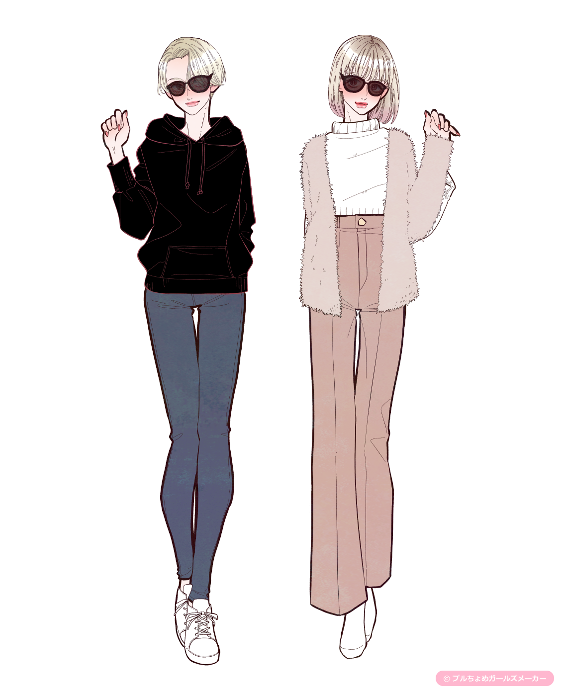 ガールズメーカーで作られた女の子3