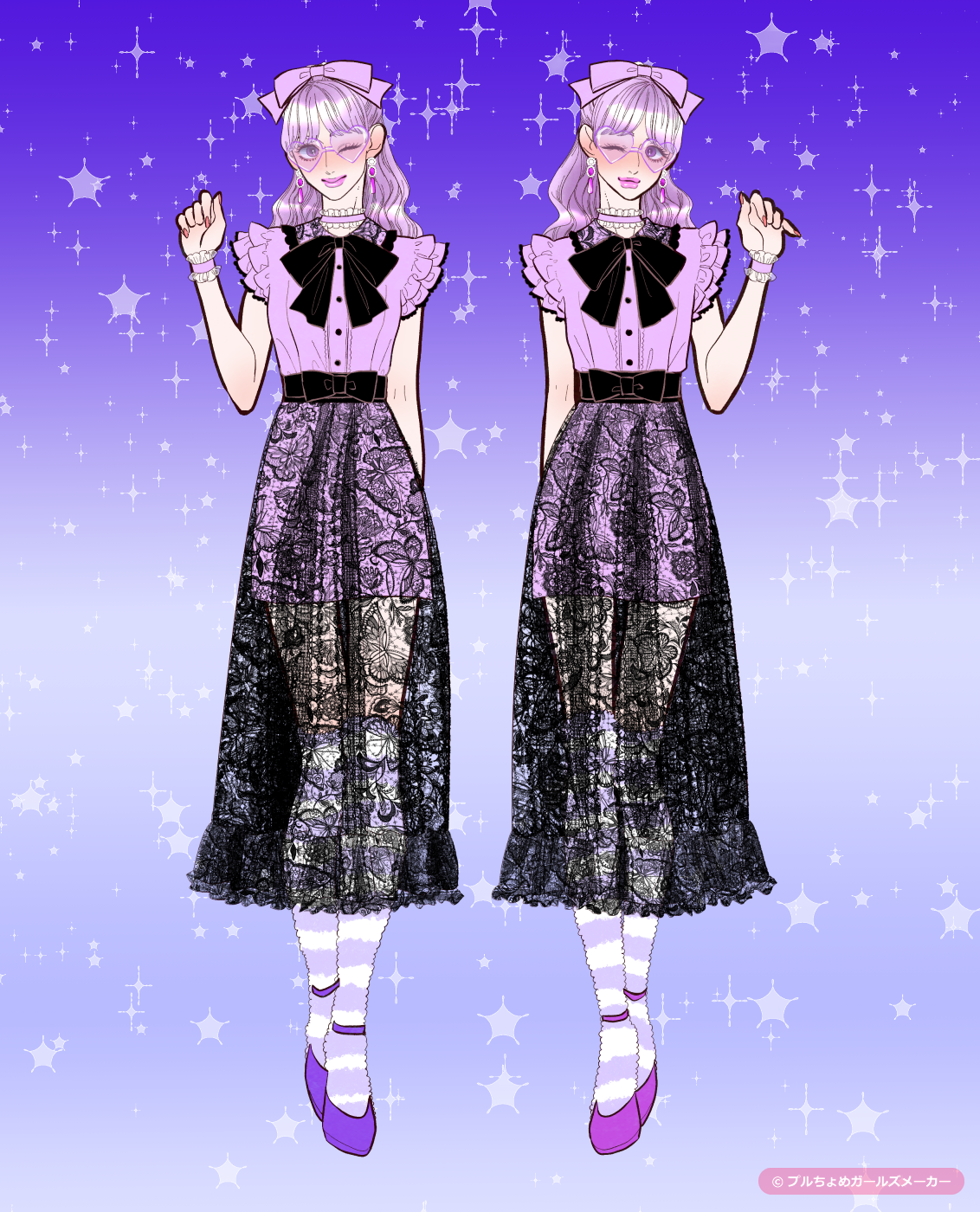 ガールズメーカーで作られた女の子2