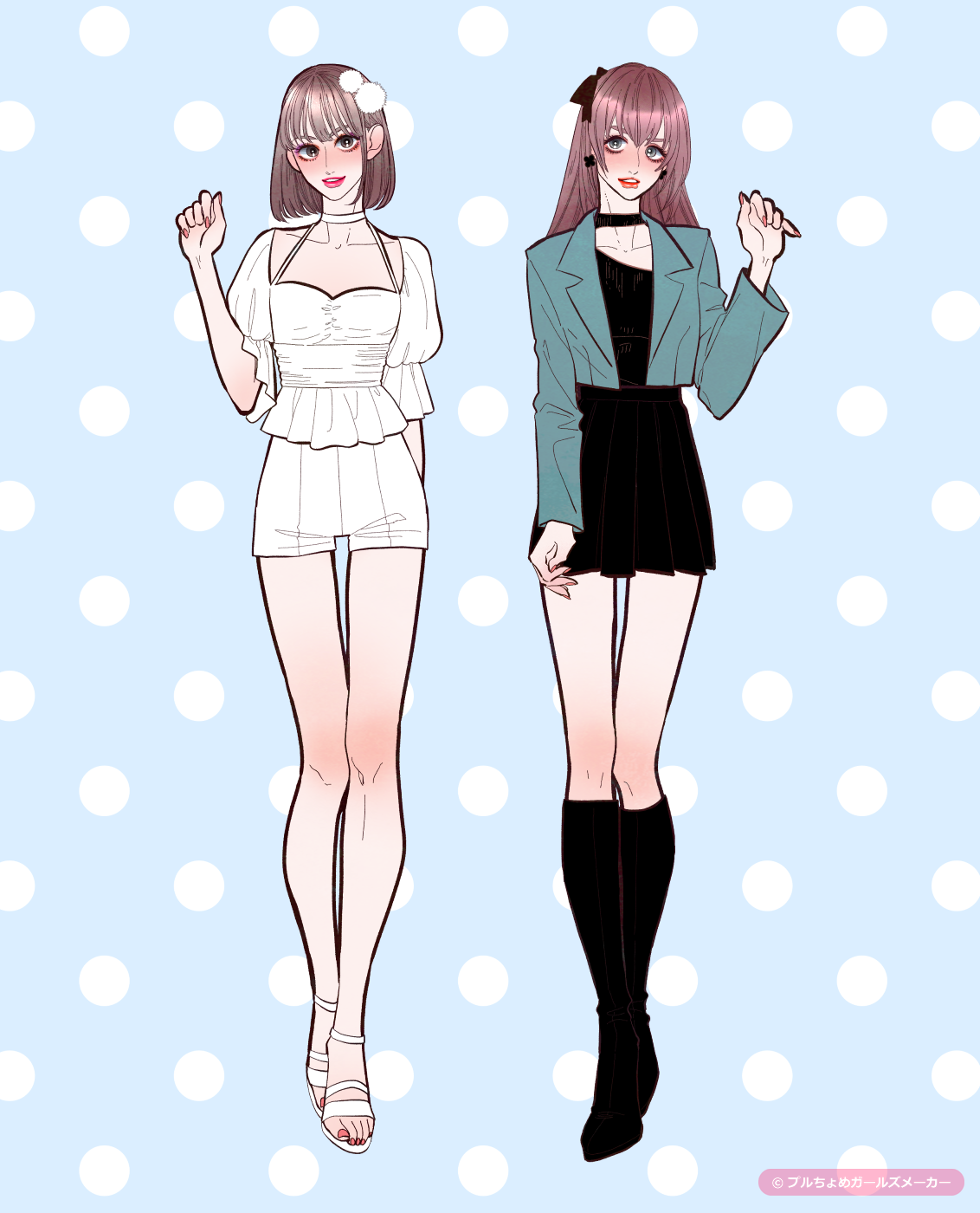 ガールズメーカーで作られた女の子2