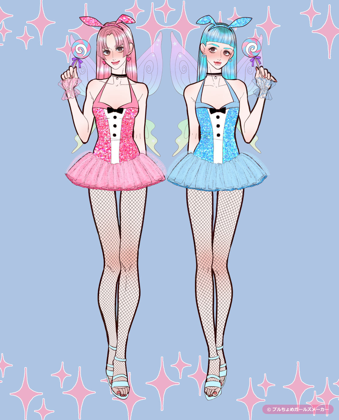 ガールズメーカーで作られた女の子4