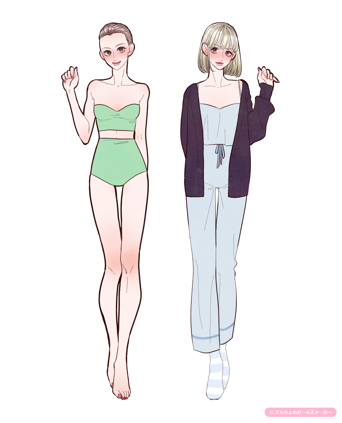 ガールズメーカーで作られた女の子6