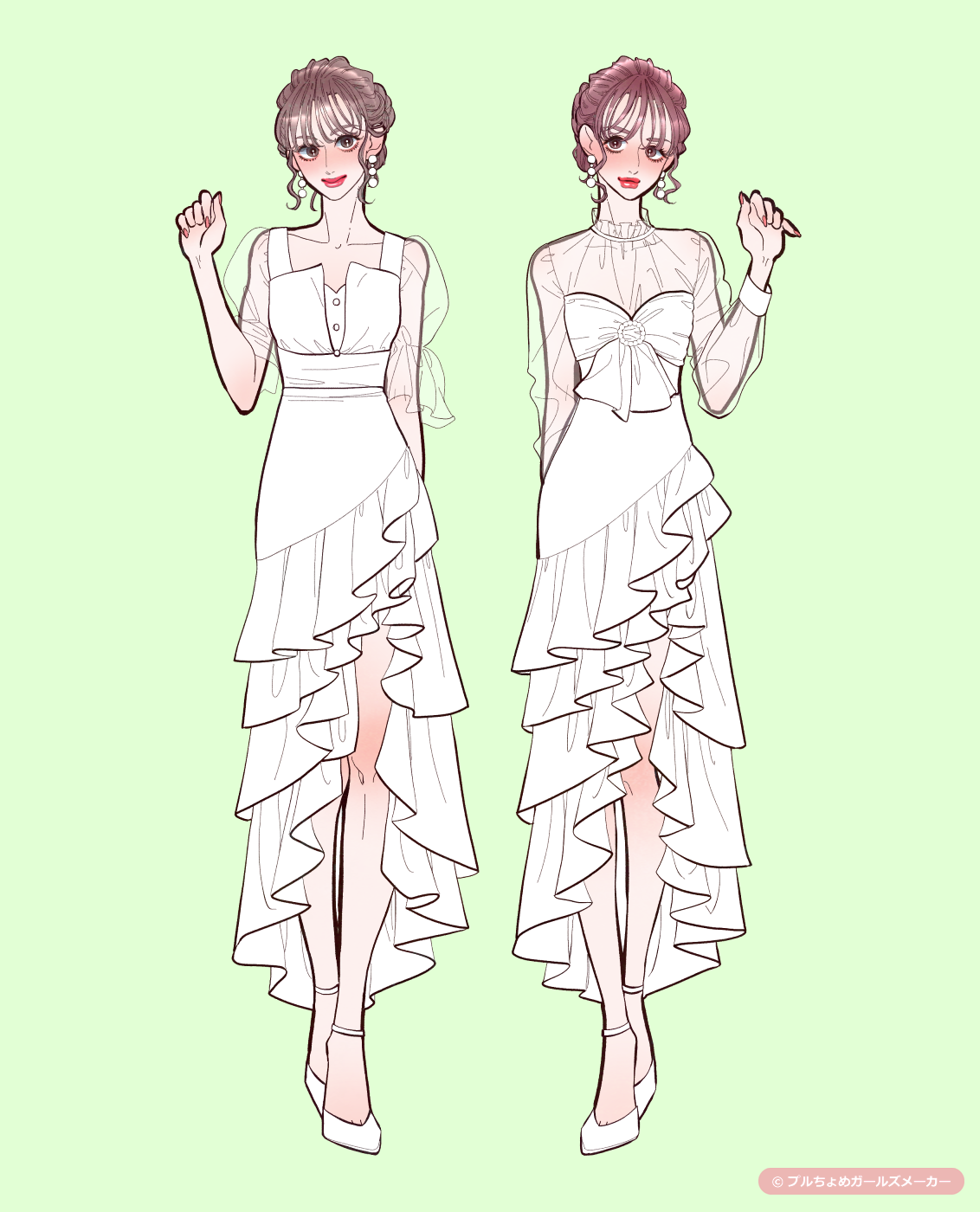 ガールズメーカーで作られた女の子6