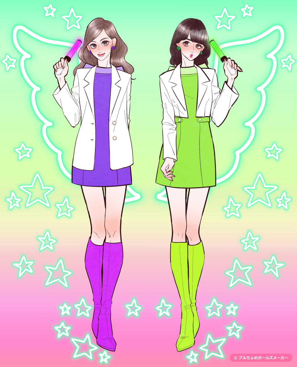 ガールズメーカーで作られた女の子3