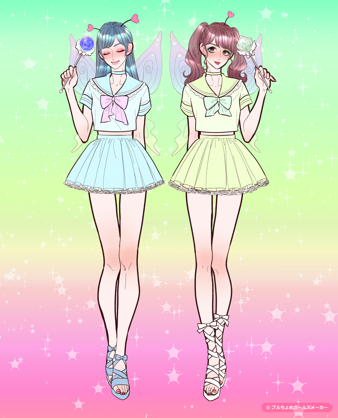 ガールズメーカーで作られた女の子2