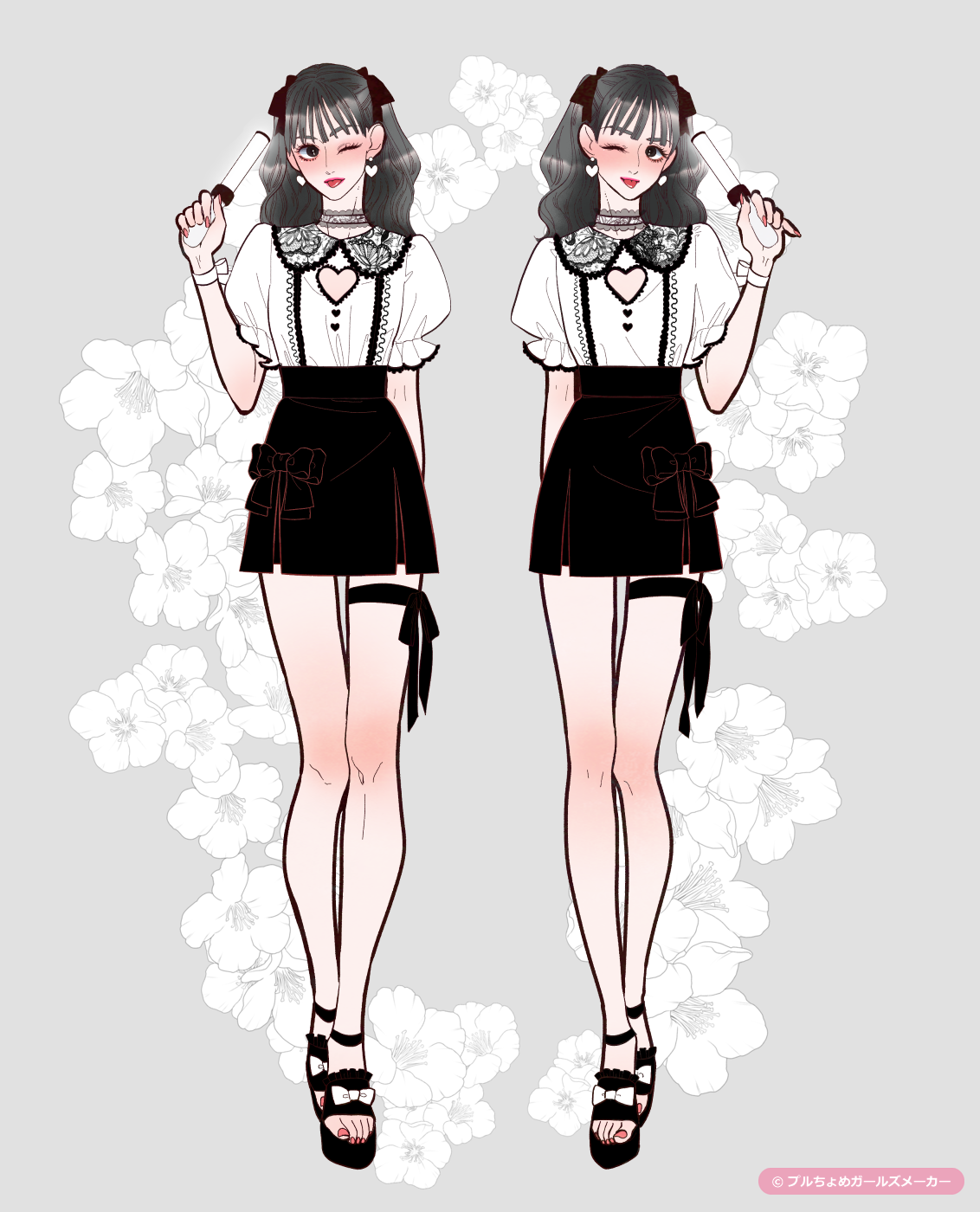 ガールズメーカーで作られた女の子4