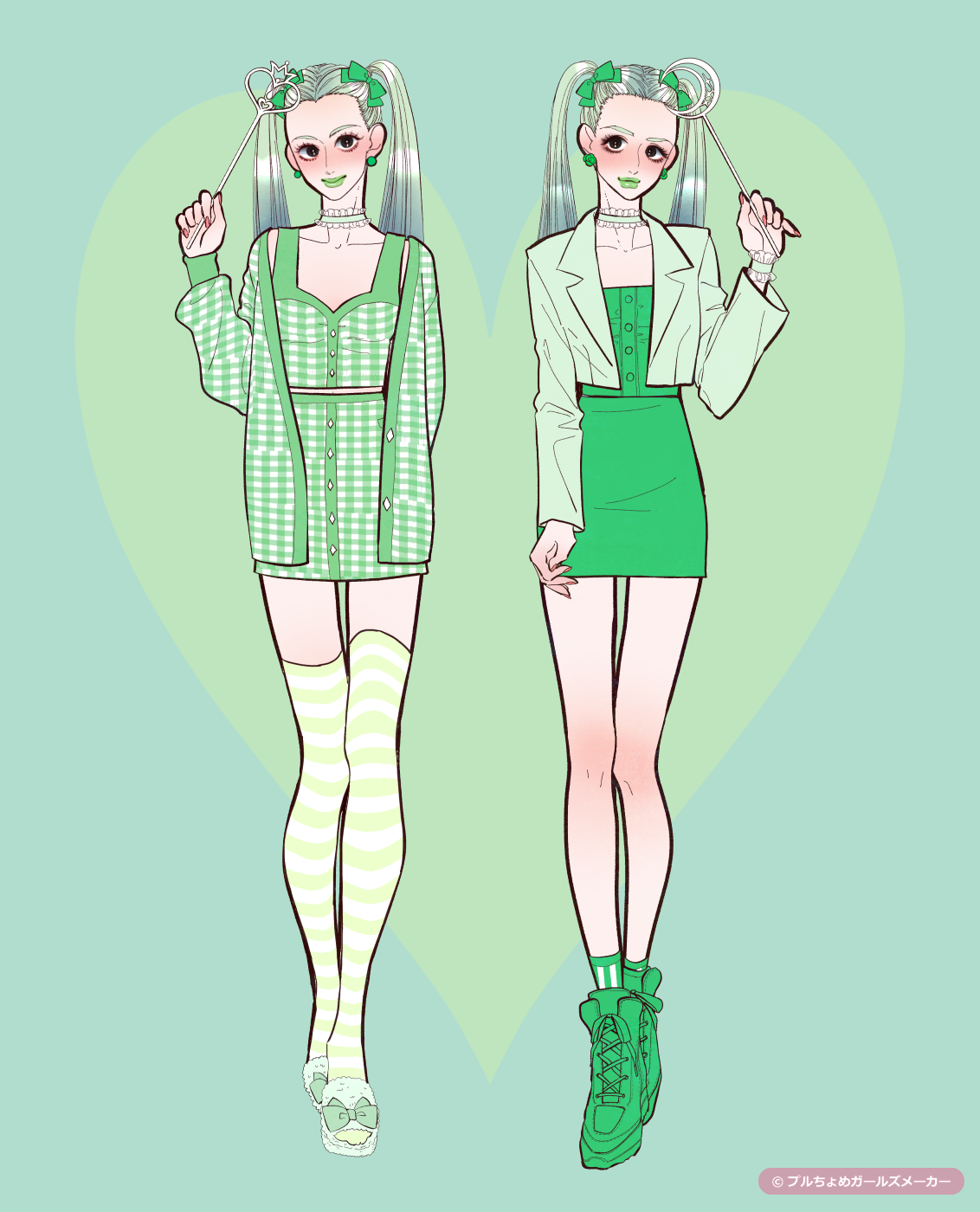 ガールズメーカーで作られた女の子5