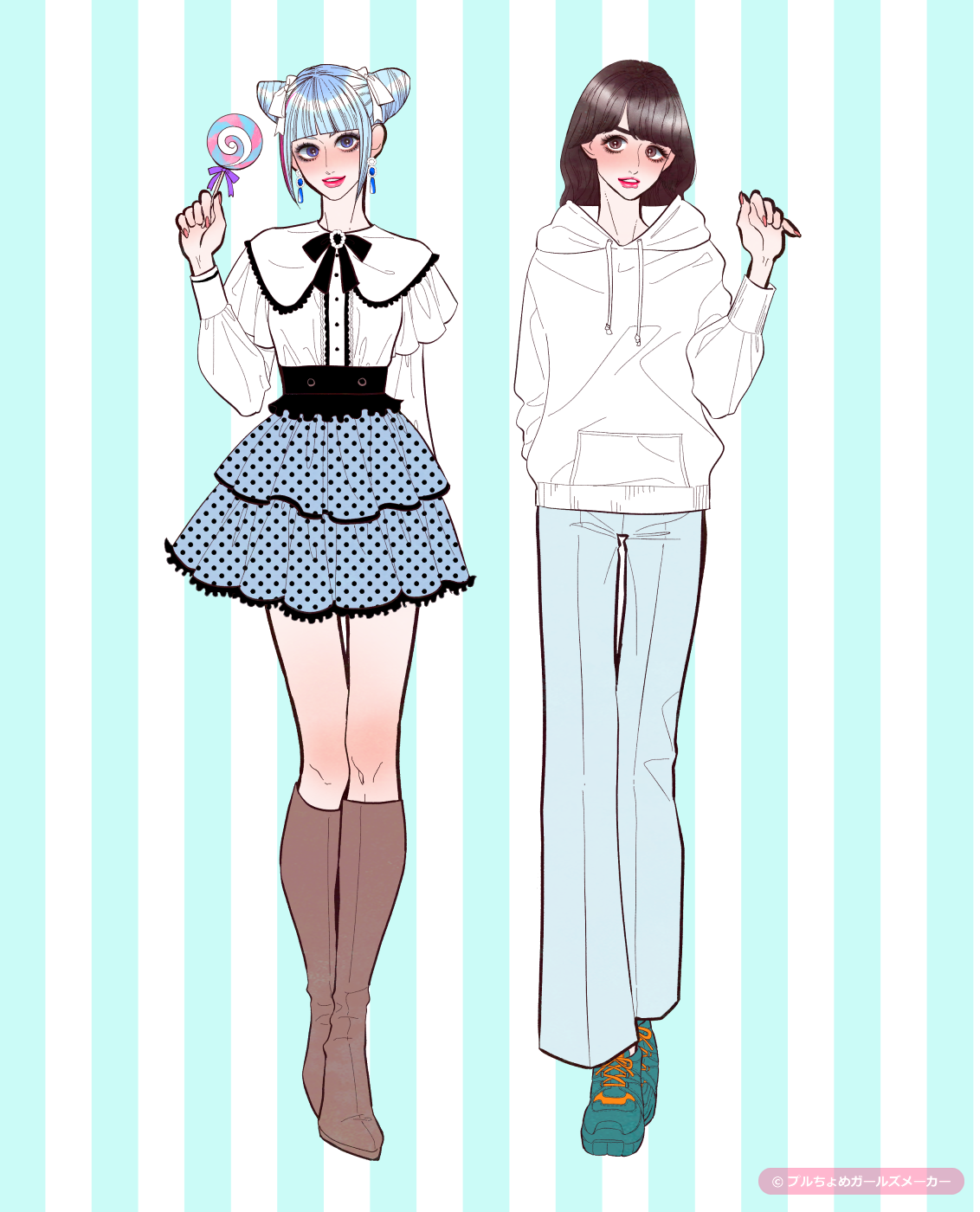 ガールズメーカーで作られた女の子8