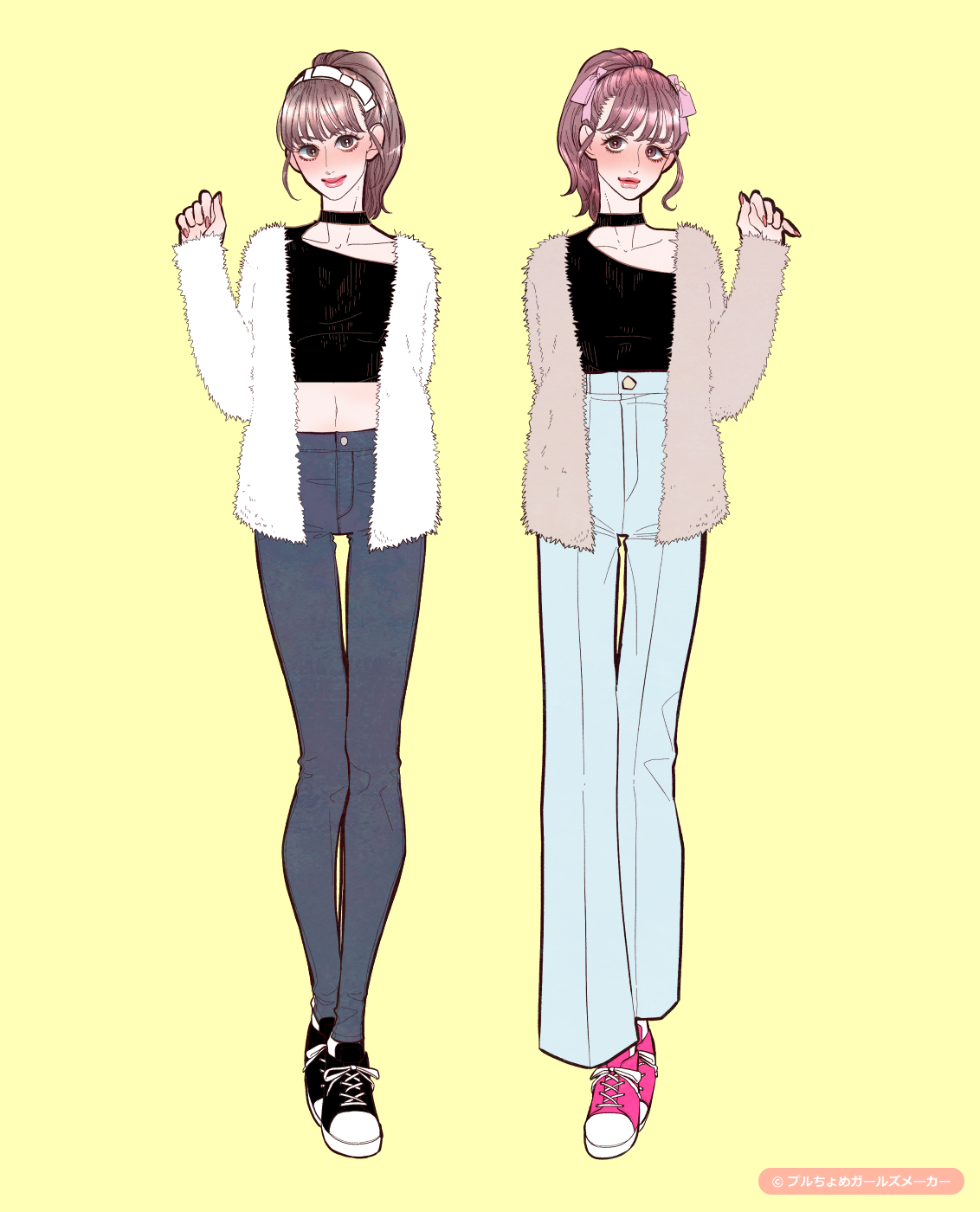 ガールズメーカーで作られた女の子5