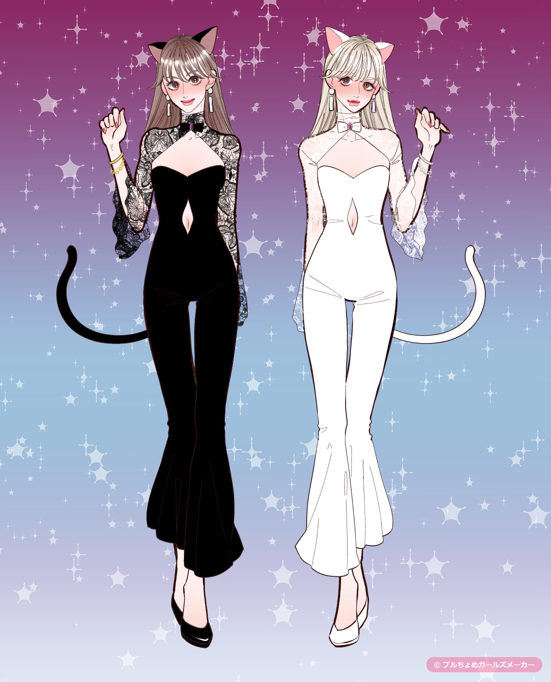 ガールズメーカーで作られた女の子1