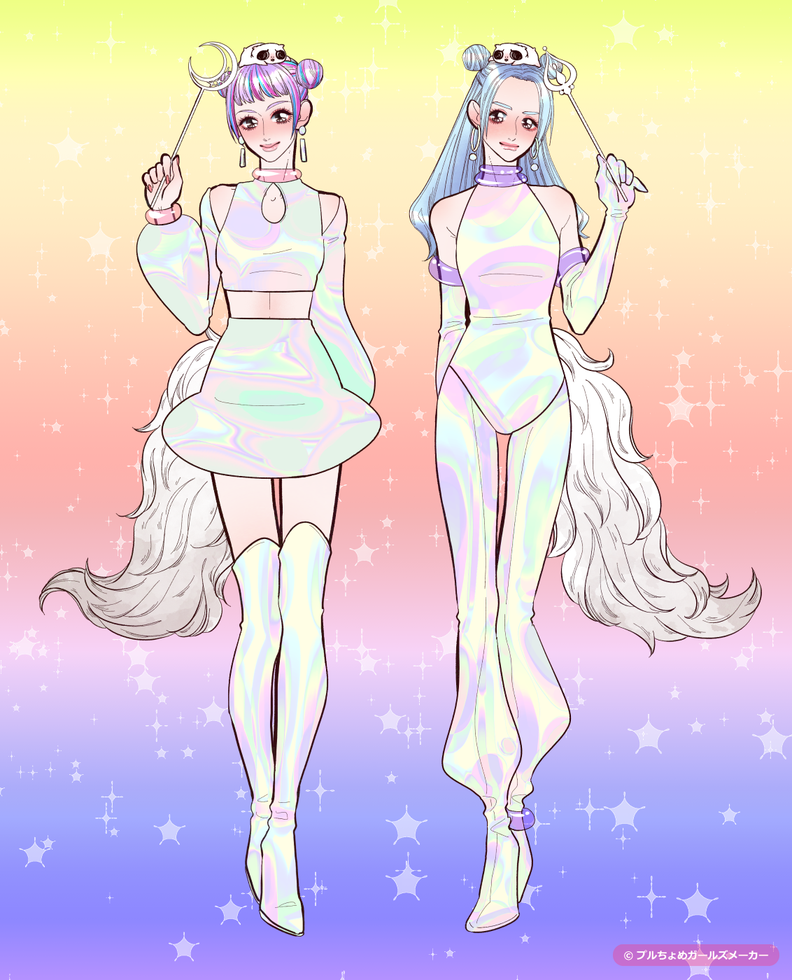 ガールズメーカーで作られた女の子4