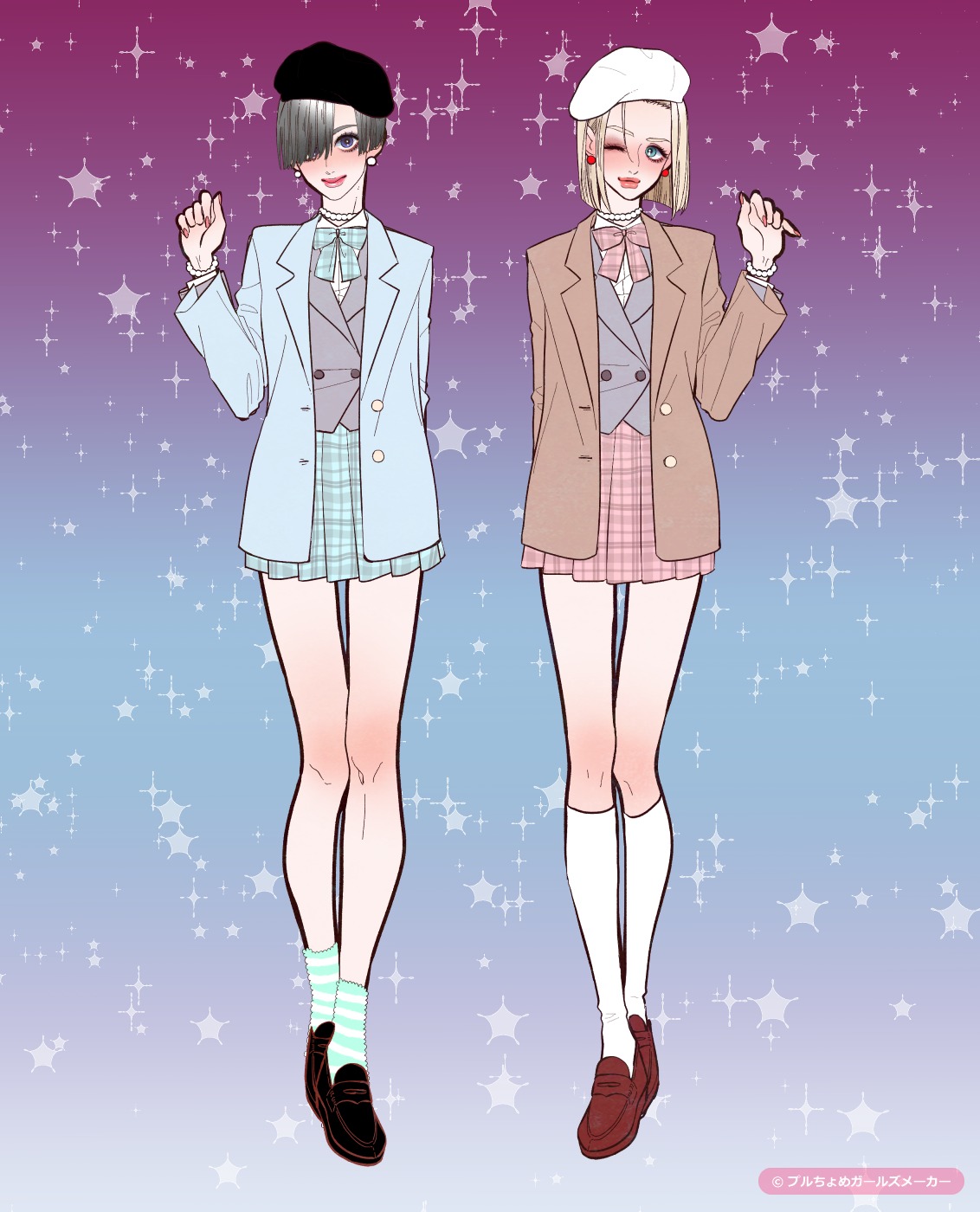 ガールズメーカーで作られた女の子4