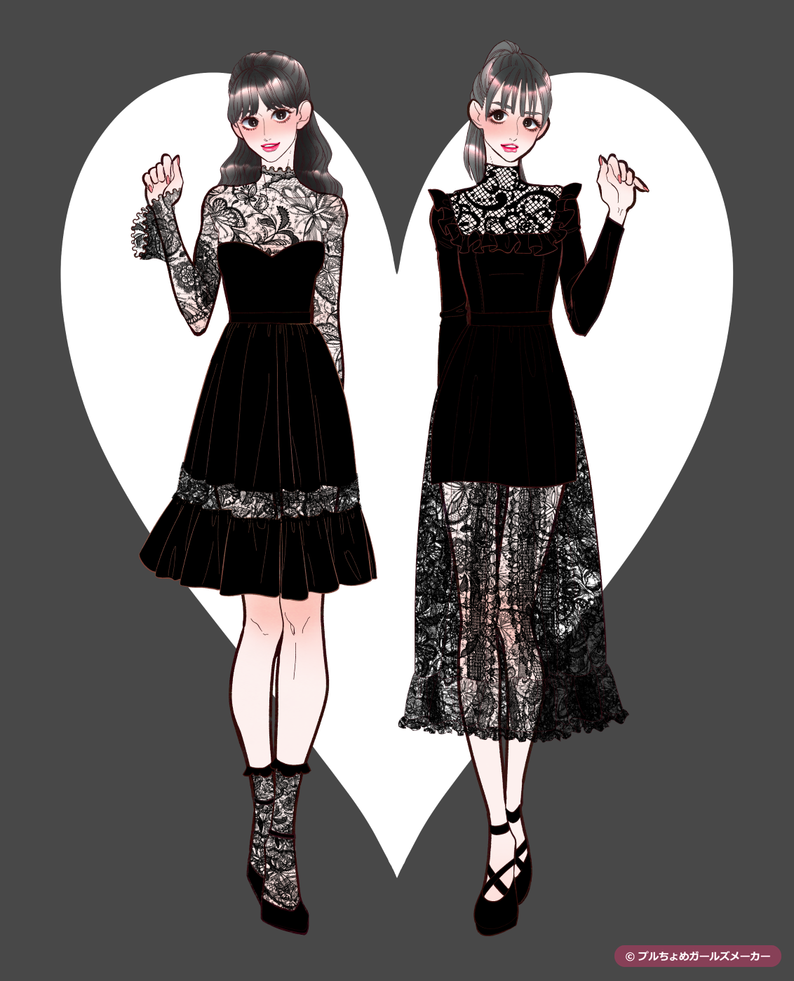 ガールズメーカーで作られた女の子3