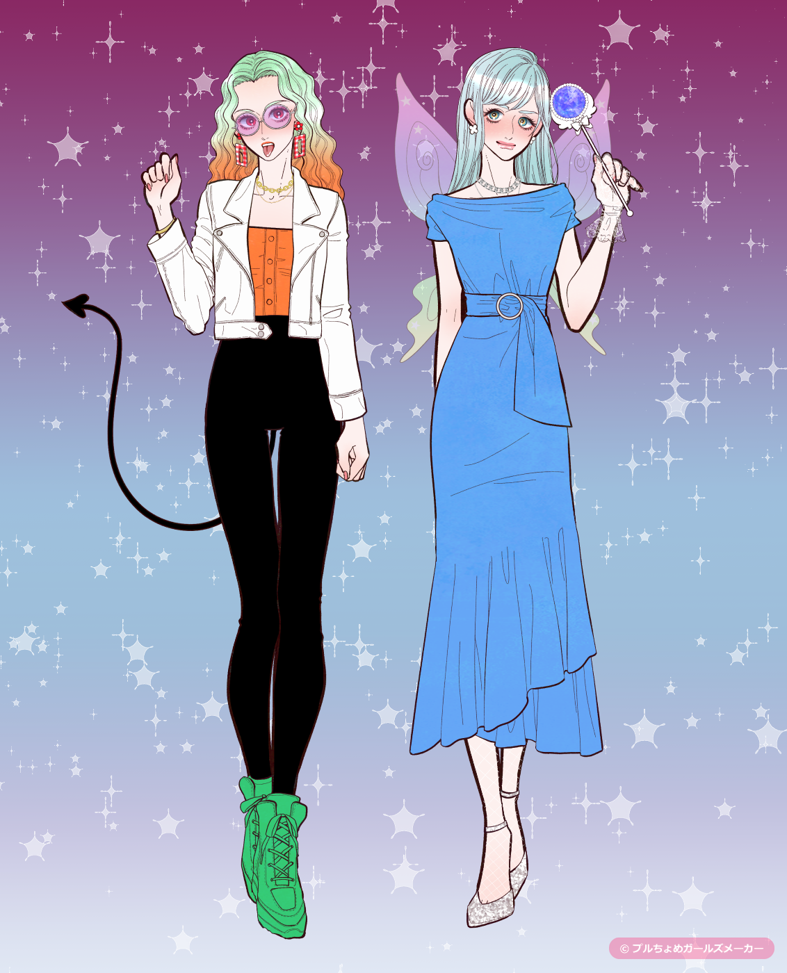 ガールズメーカーで作られた女の子2