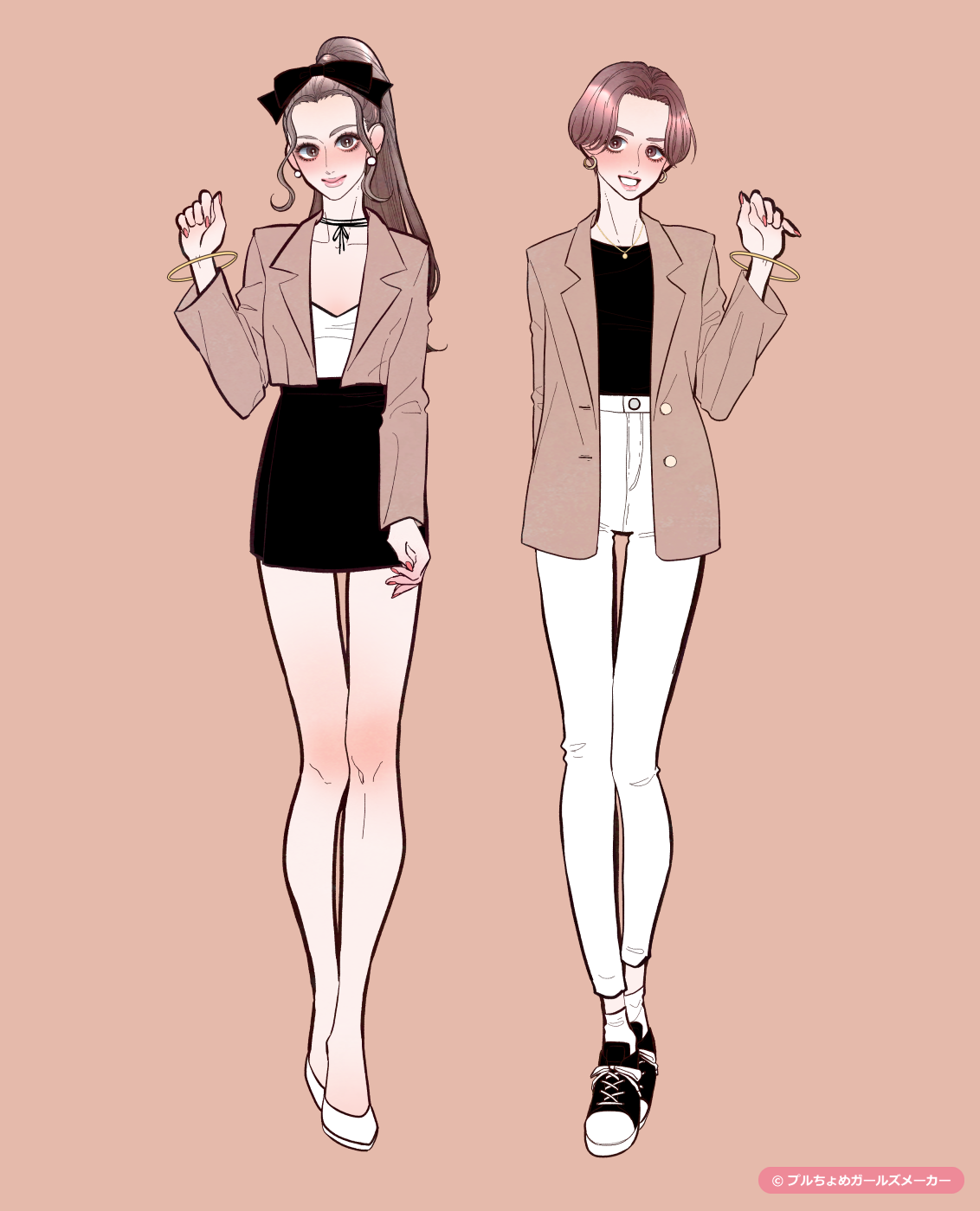 ガールズメーカーで作られた女の子6