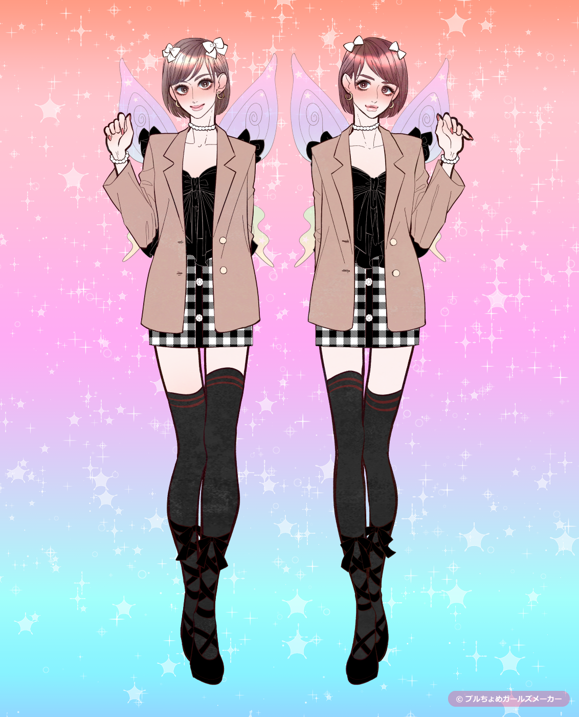 ガールズメーカーで作られた女の子15
