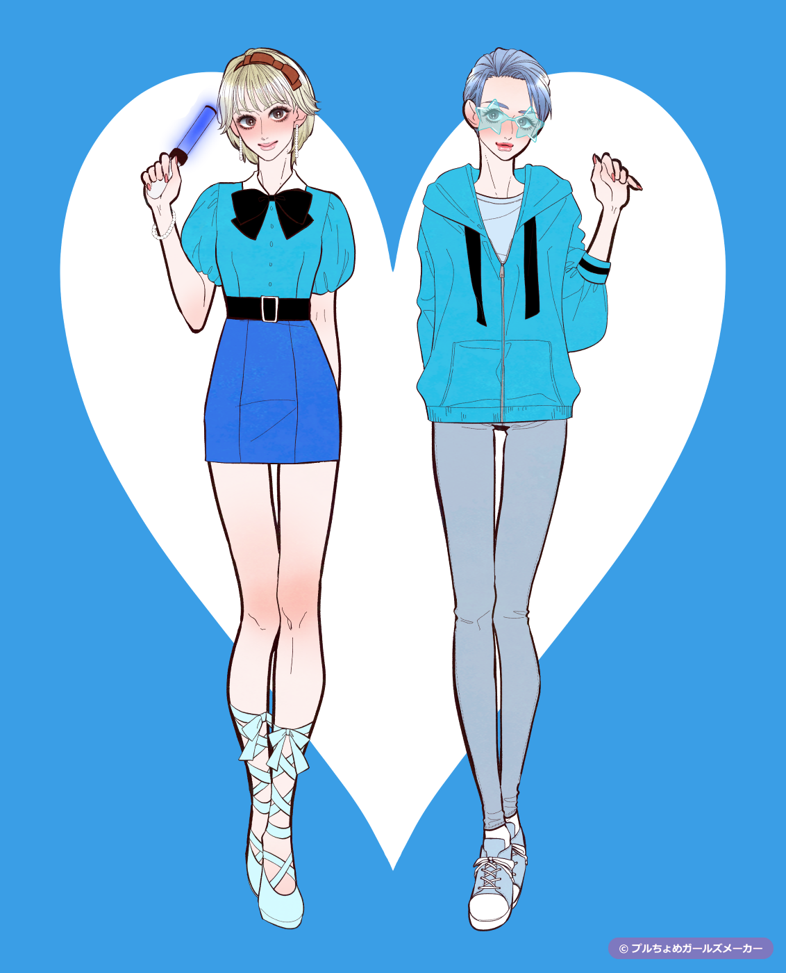 ガールズメーカーで作られた女の子2