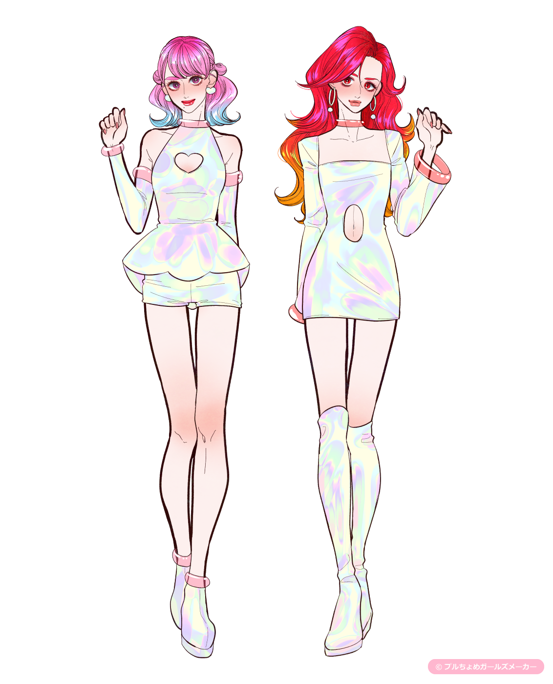 ガールズメーカーで作られた女の子1