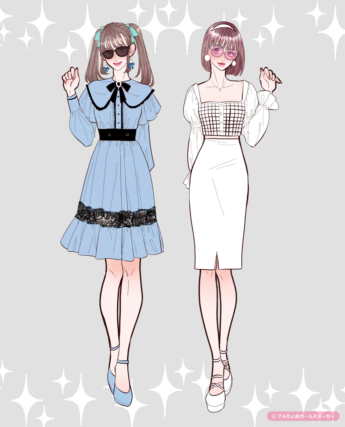 ガールズメーカーで作られた女の子1