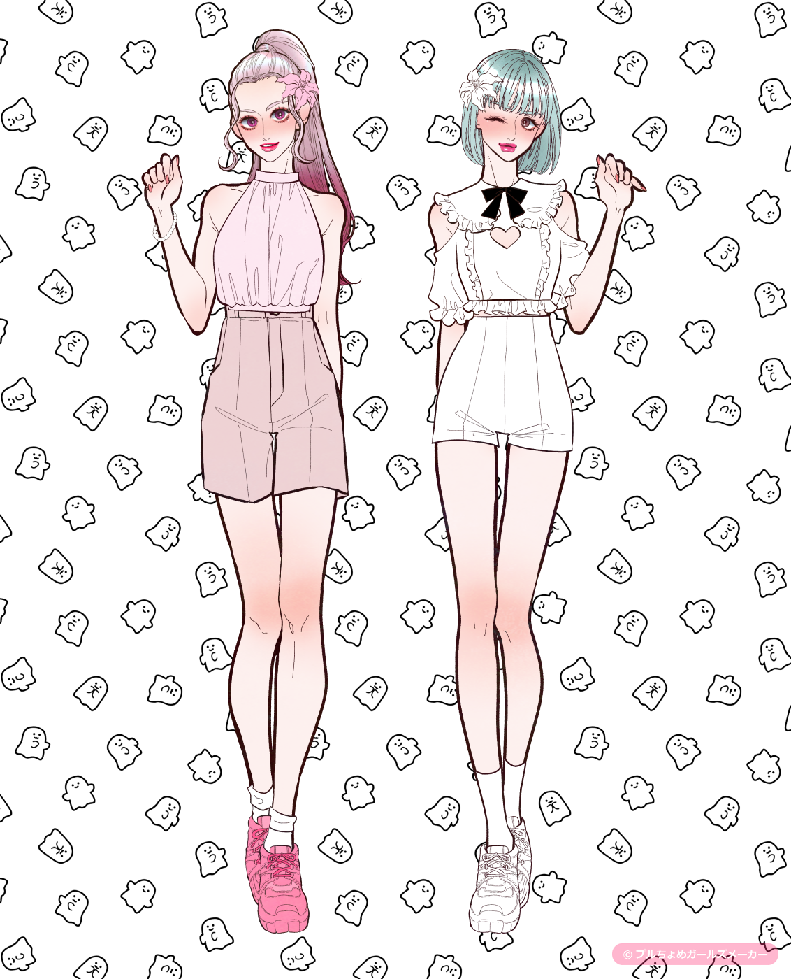 ガールズメーカーで作られた女の子1