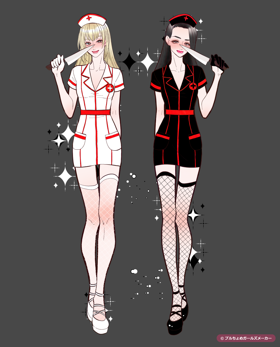 ガールズメーカーで作られた女の子1