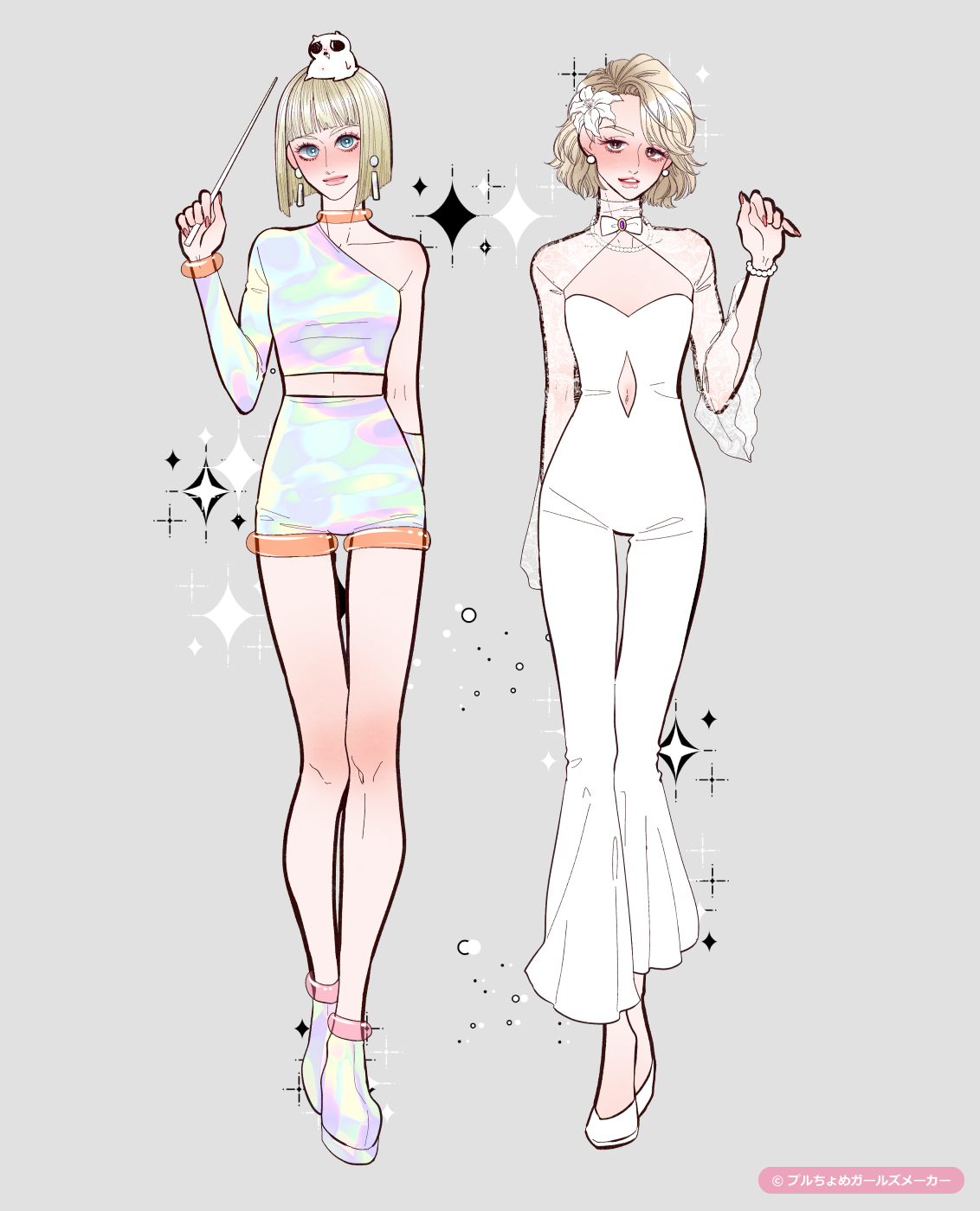 ガールズメーカーで作られた女の子2