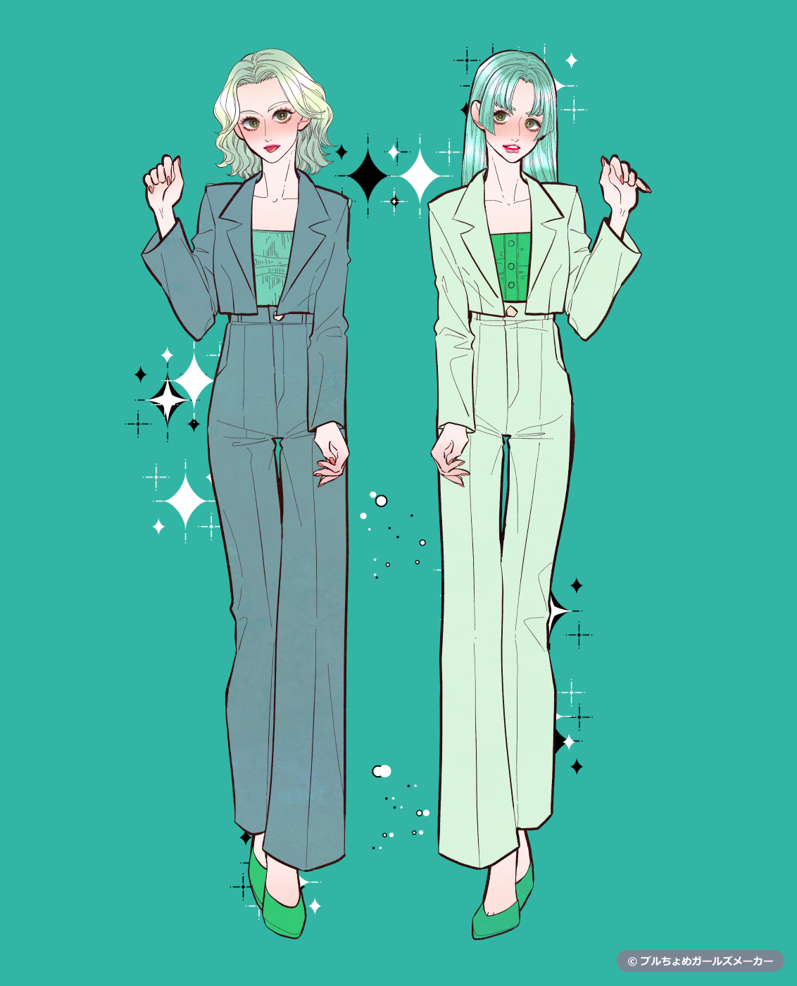 ガールズメーカーで作られた女の子5