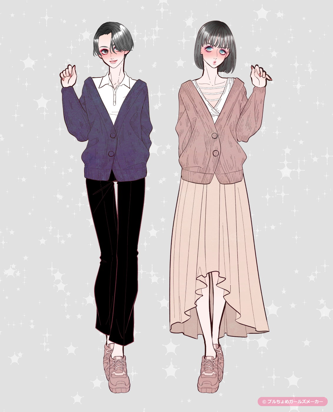 ガールズメーカーで作られた女の子3