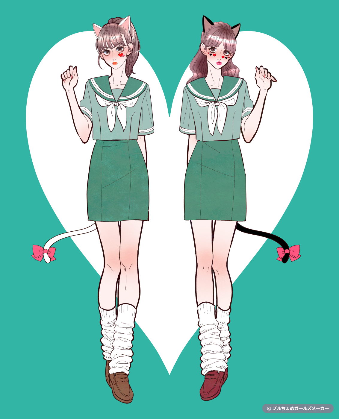 ガールズメーカーで作られた女の子5