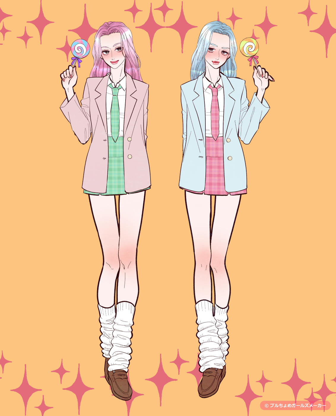 ガールズメーカーで作られた女の子1