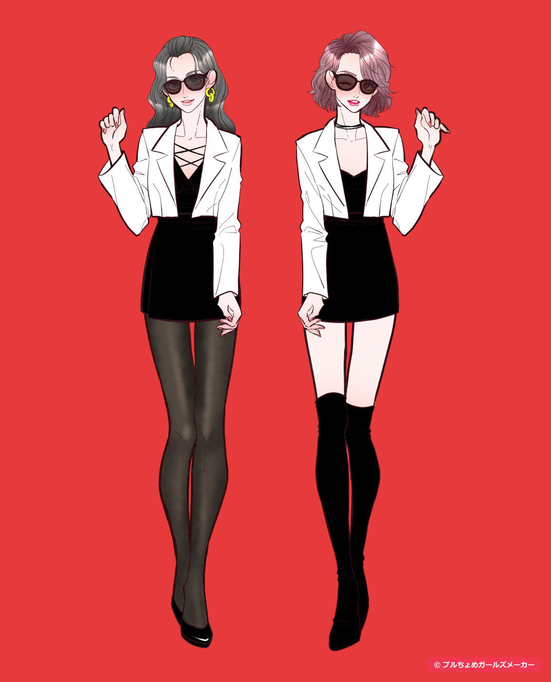 ガールズメーカーで作られた女の子4