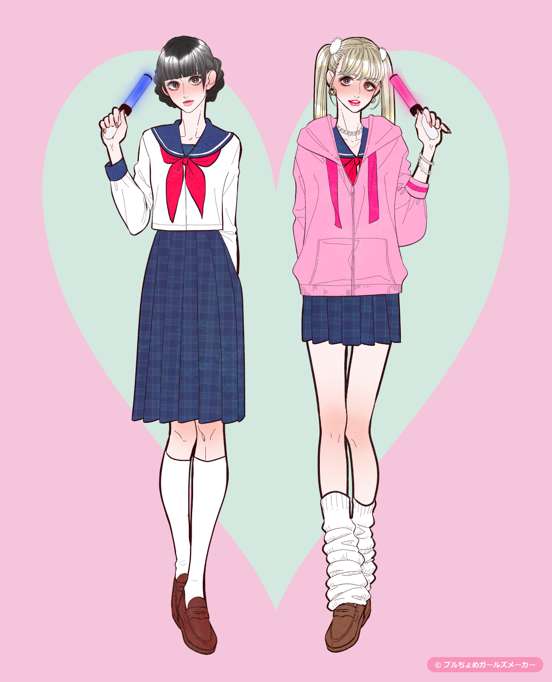 ガールズメーカーで作られた女の子3