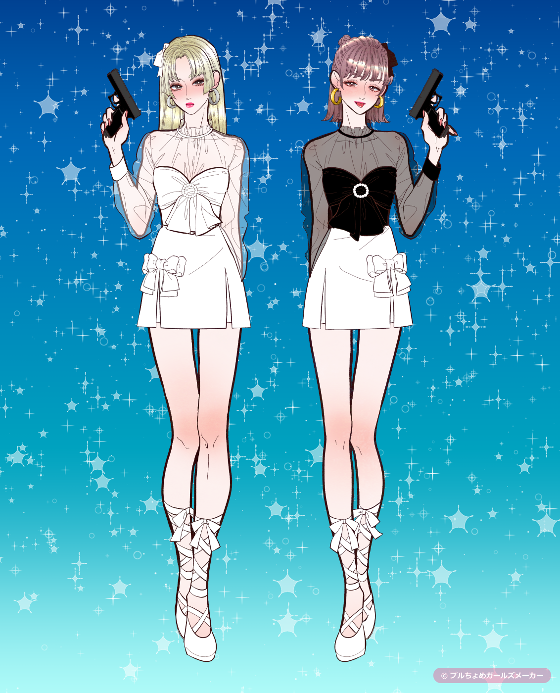 ガールズメーカーで作られた女の子4