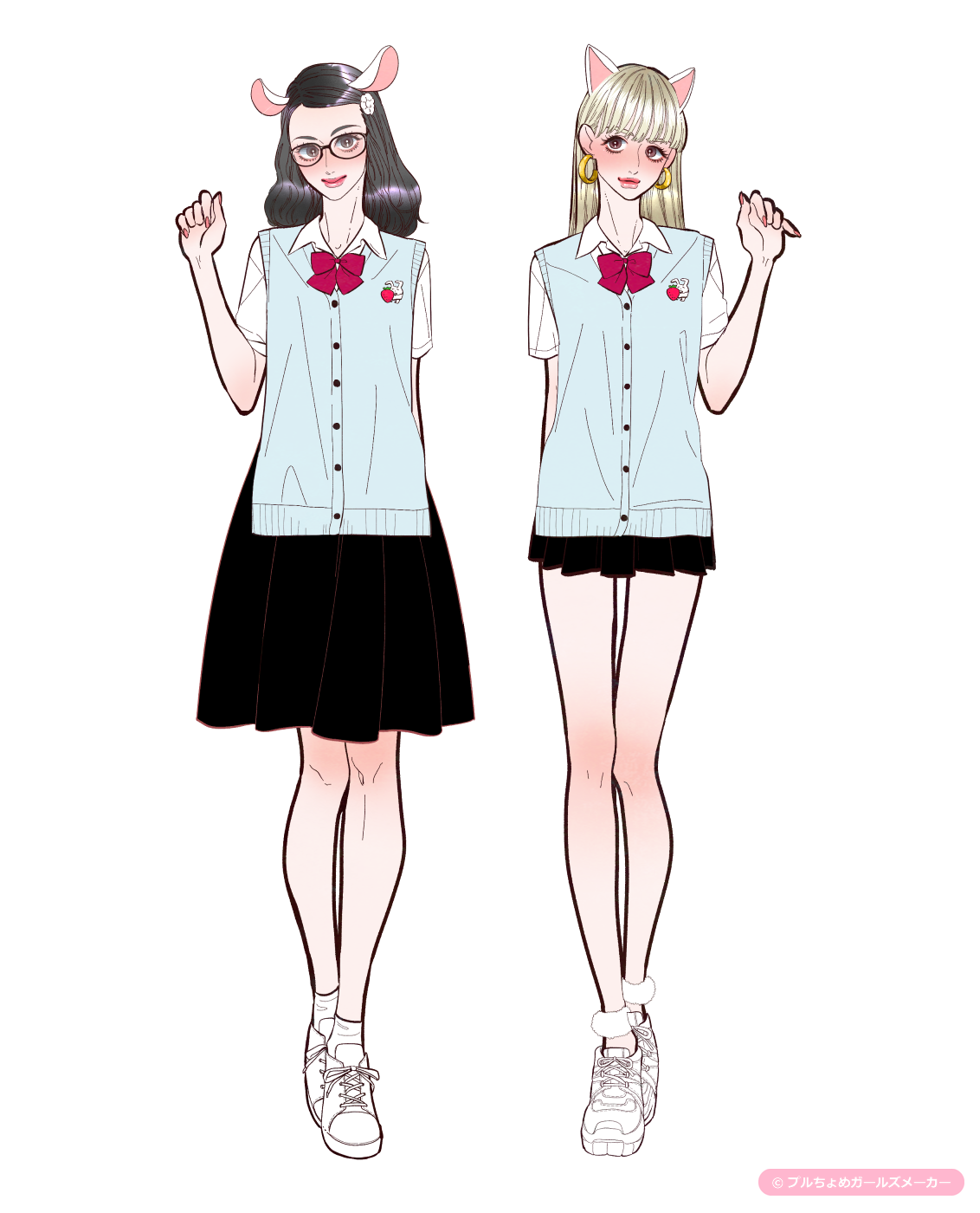 ガールズメーカーで作られた女の子24