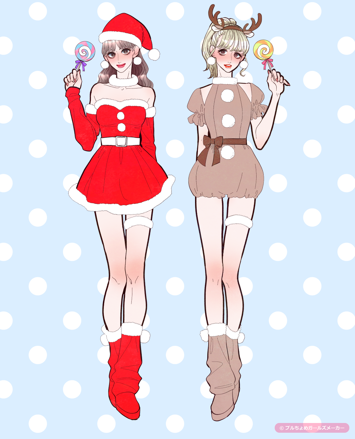 ガールズメーカーで作られた女の子1