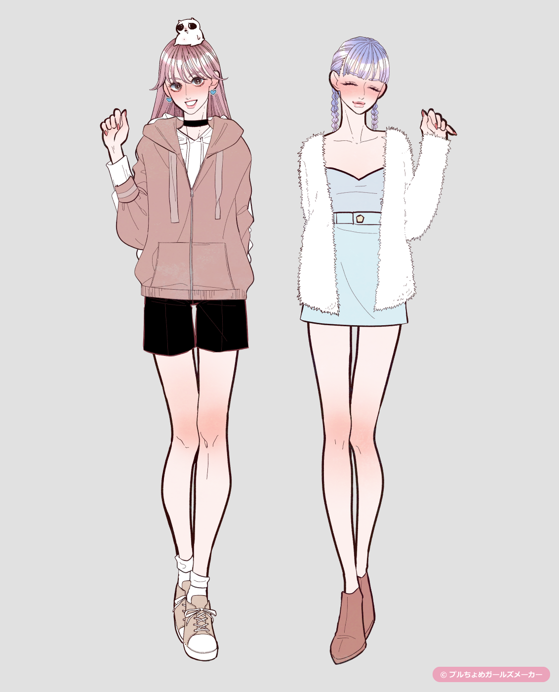 ガールズメーカーで作られた女の子22