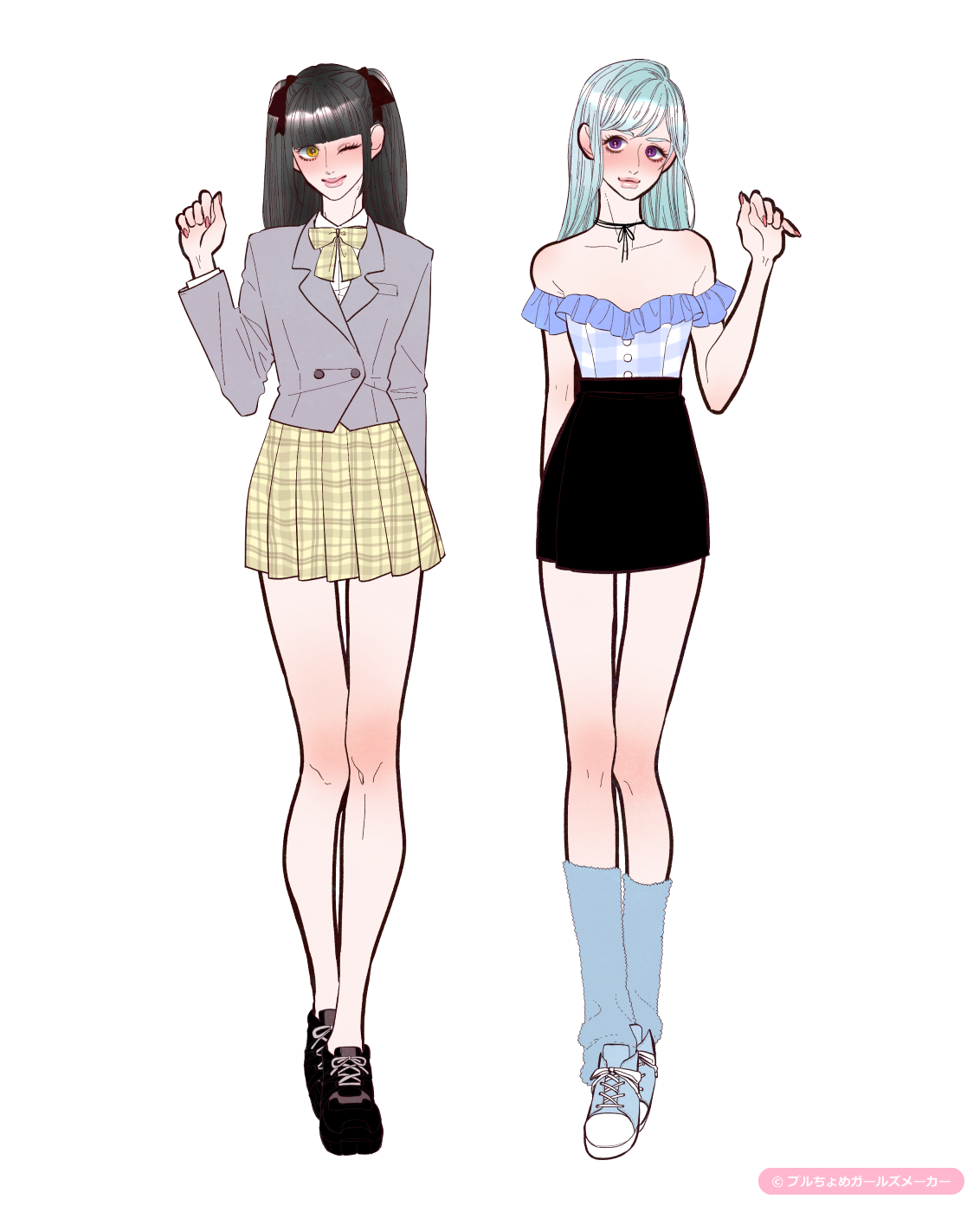 ガールズメーカーで作られた女の子16