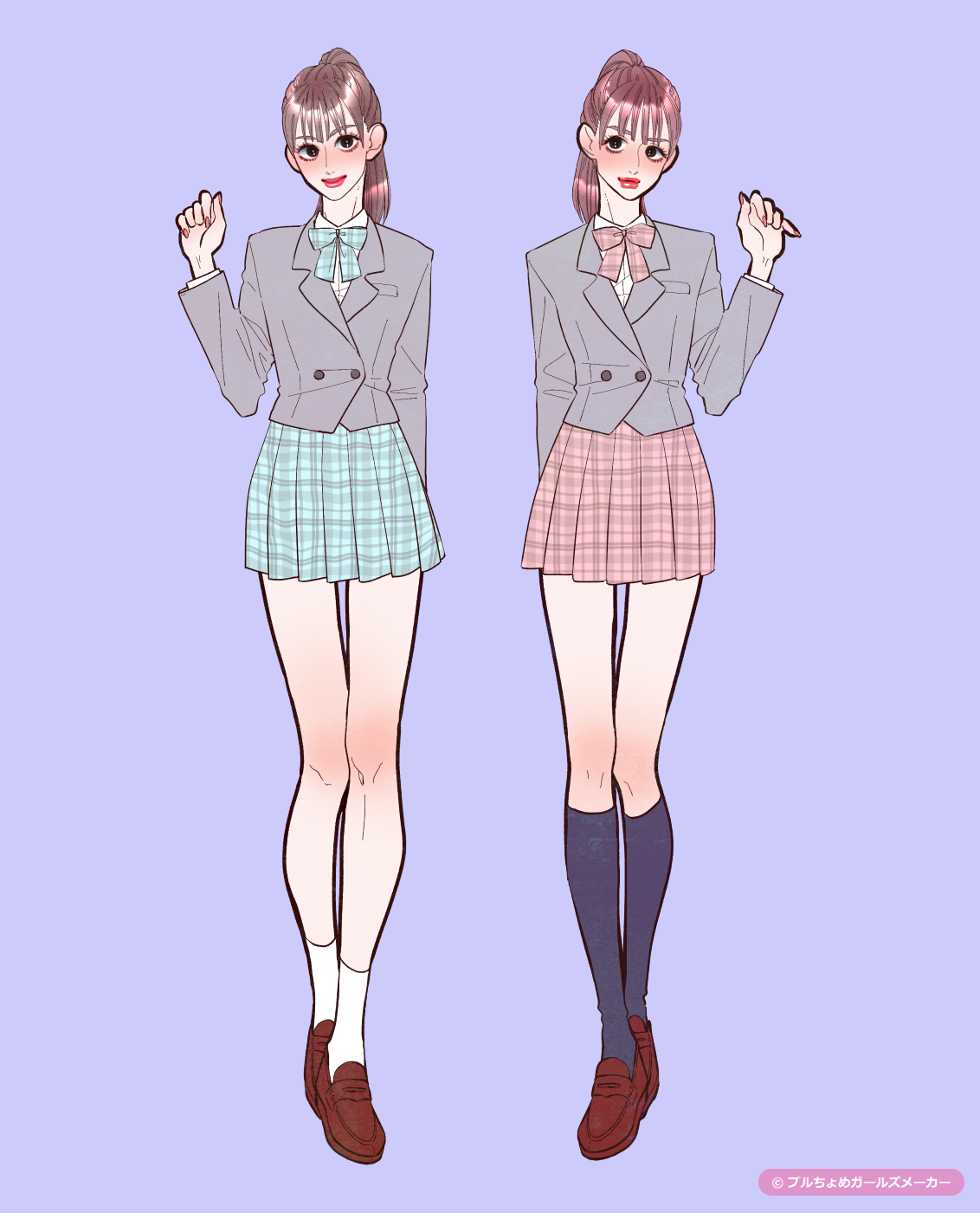 ガールズメーカーで作られた女の子2