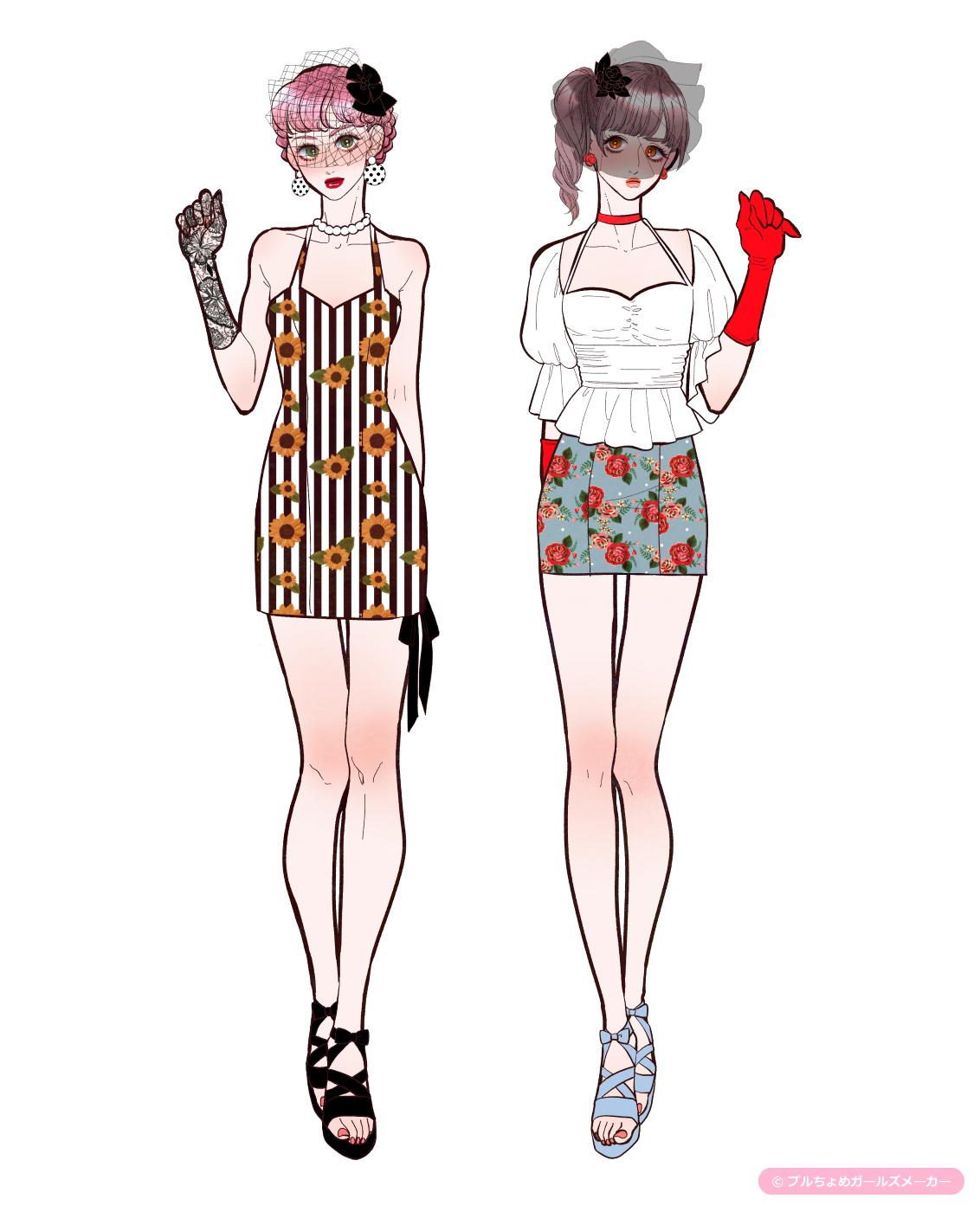 ガールズメーカーで作られた女の子7