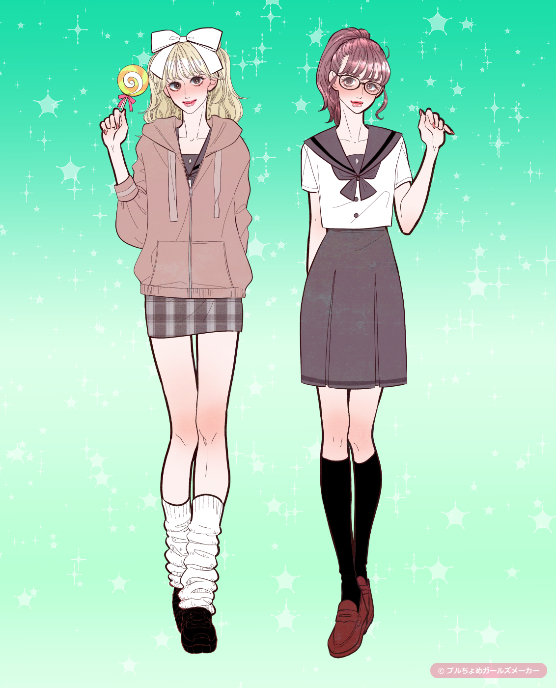 ガールズメーカーで作られた女の子5