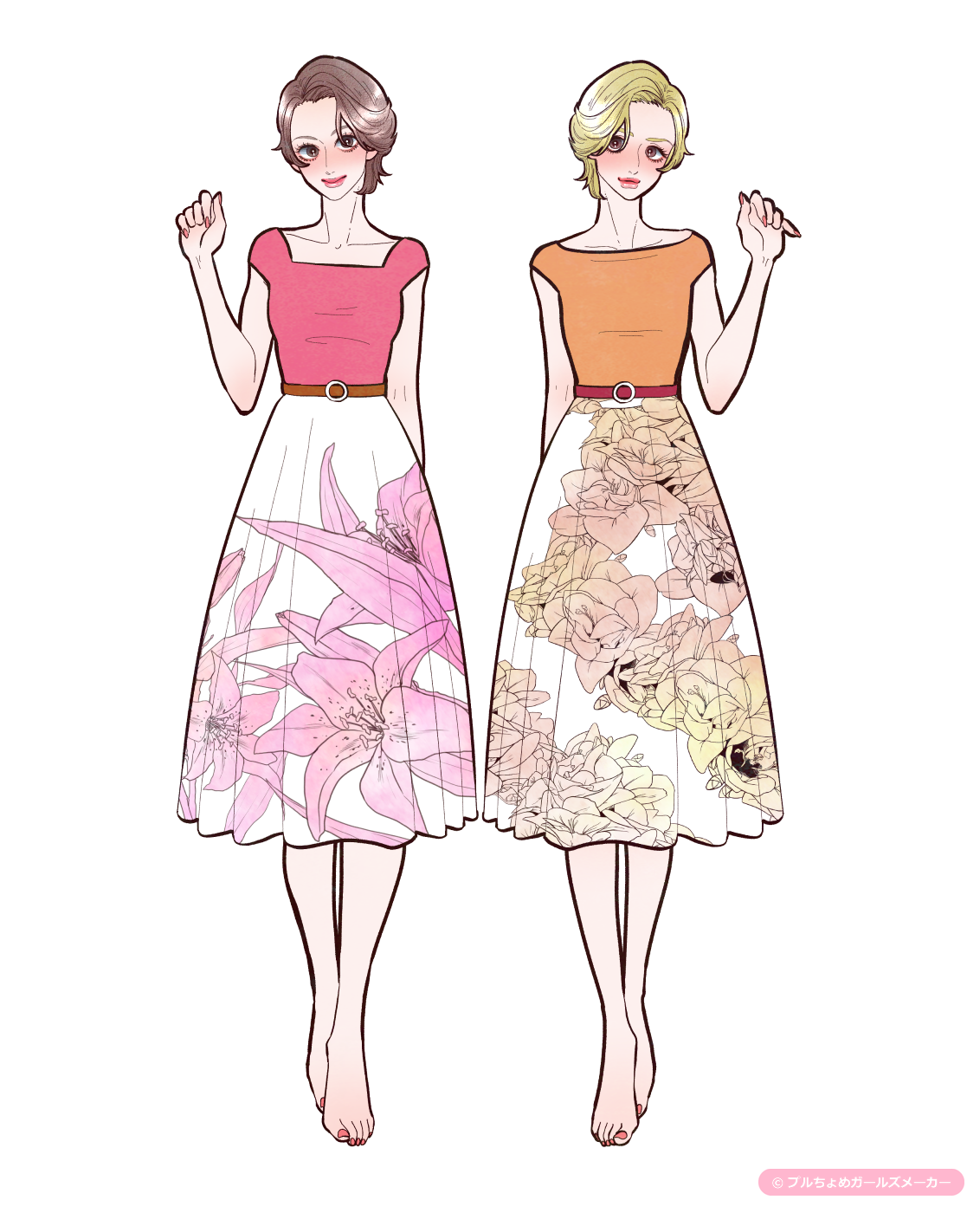 ガールズメーカーで作られた女の子3