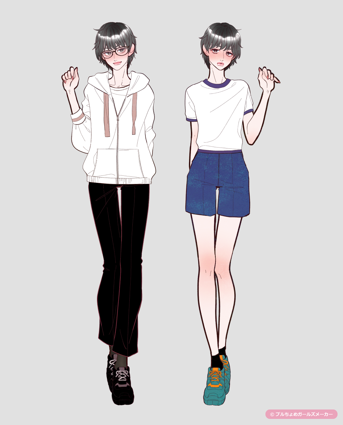 ガールズメーカーで作られた女の子5