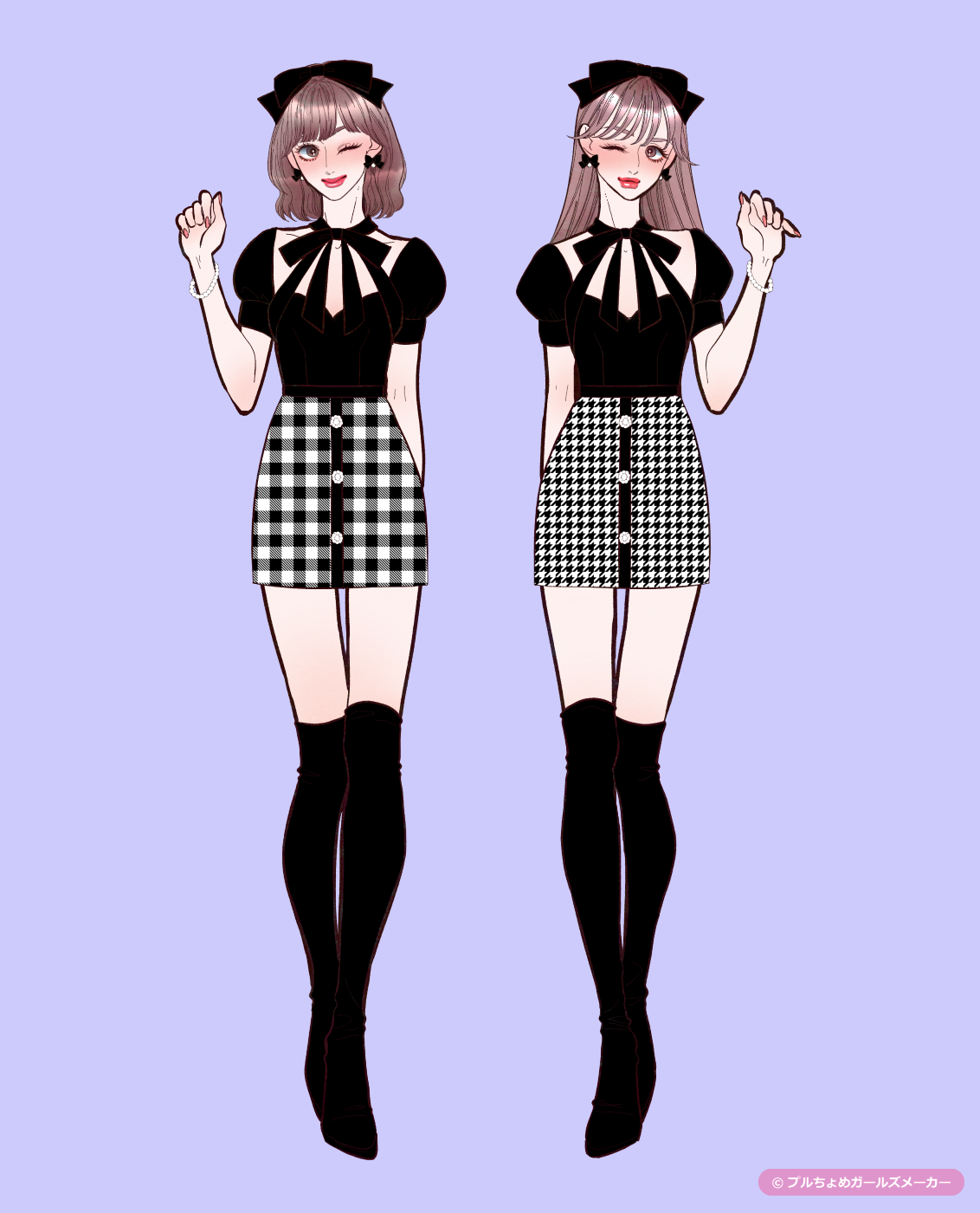 ガールズメーカーで作られた女の子2