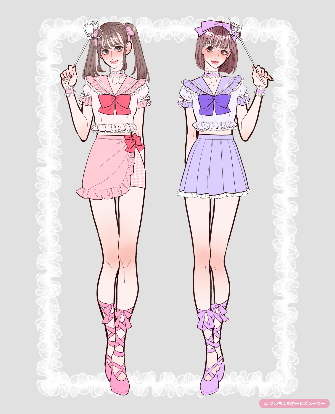 ガールズメーカーで作られた女の子2