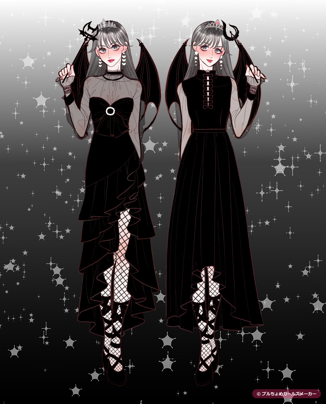 ガールズメーカーで作られた女の子1