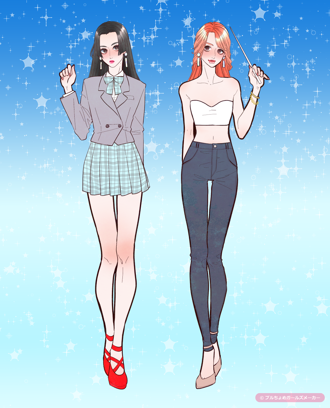 ガールズメーカーで作られた女の子2