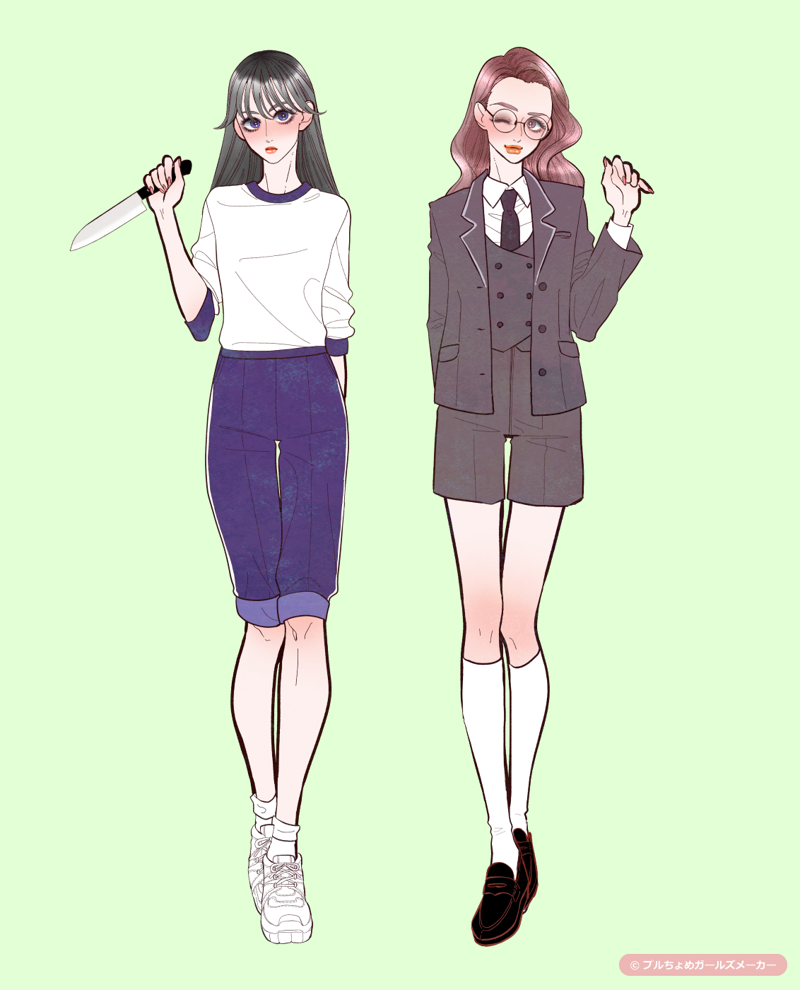 ガールズメーカーで作られた女の子5