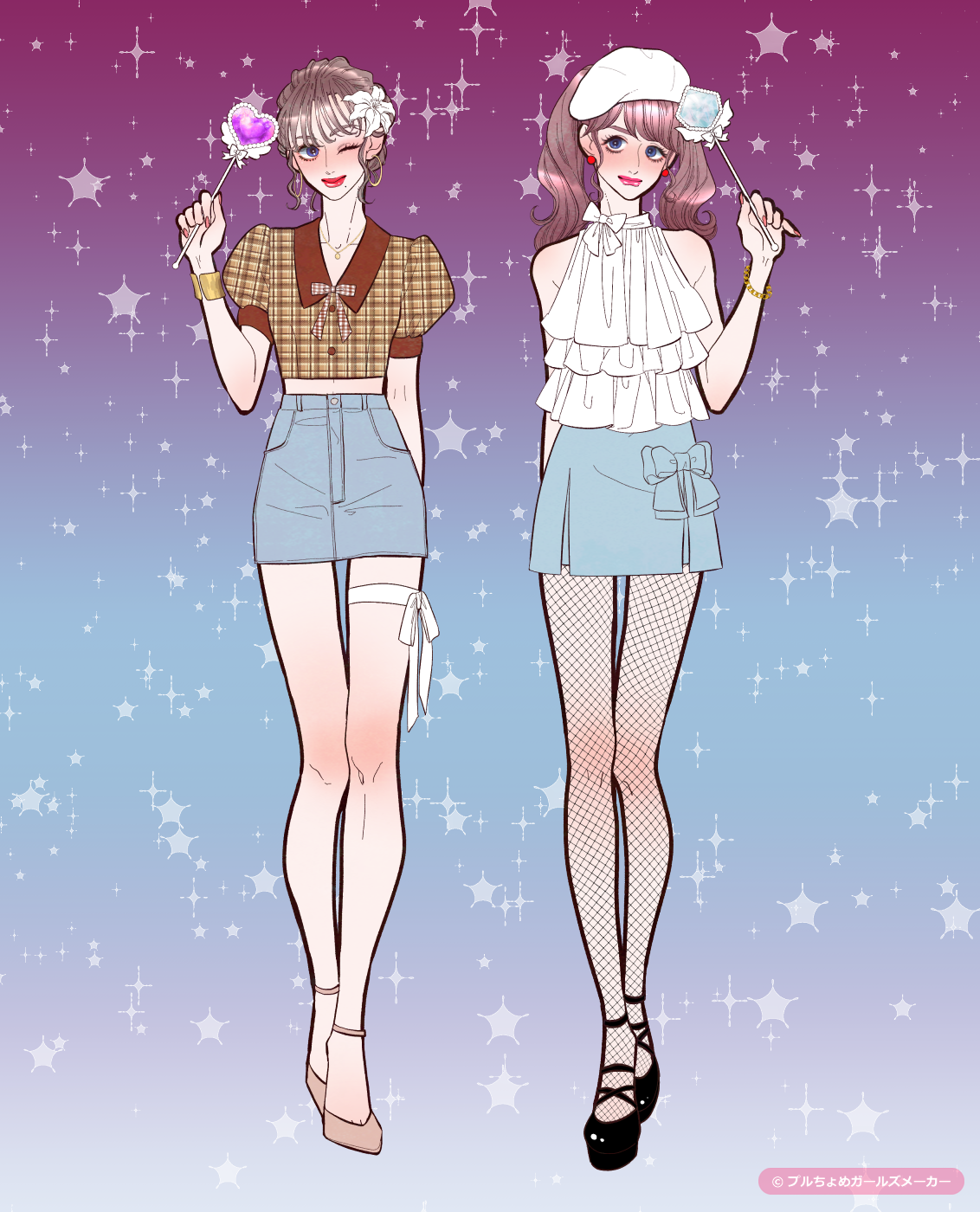 ガールズメーカーで作られた女の子7